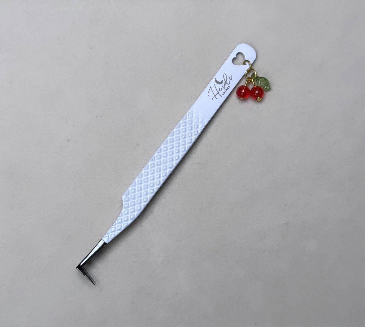 Fanning tweezer 90° cherry collection 