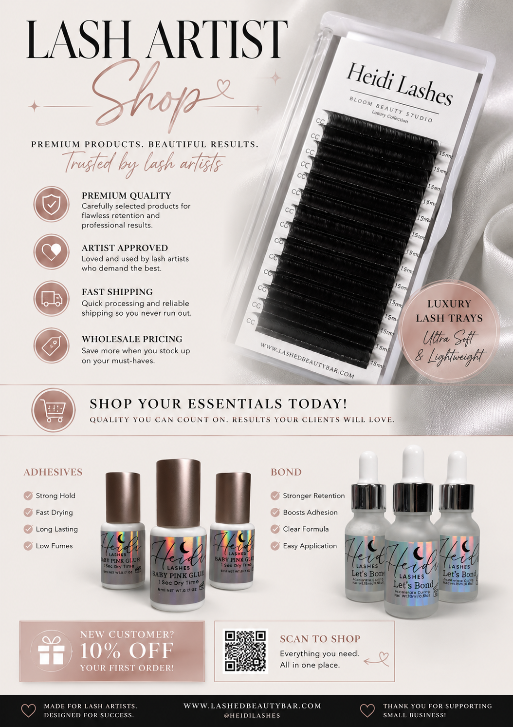 Pro Lash Supplies