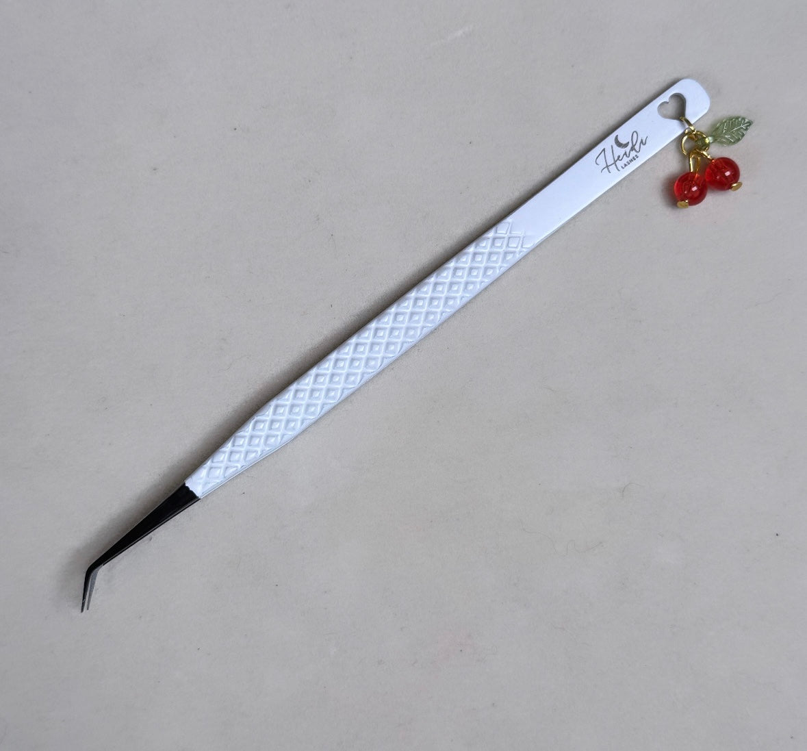 Isolation tweezer 45° cherry collection